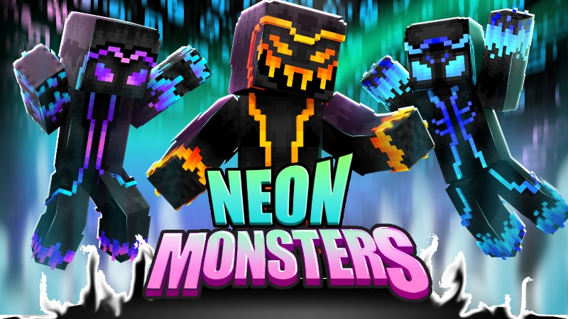 Neon Monsters Key Art