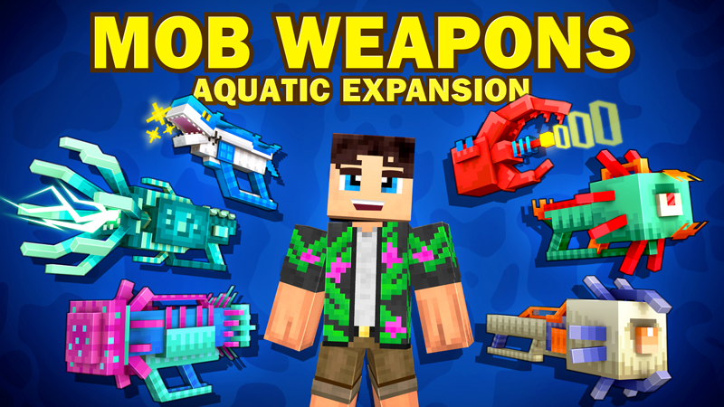 Mob Weapons Aquatic Expansion Key Art