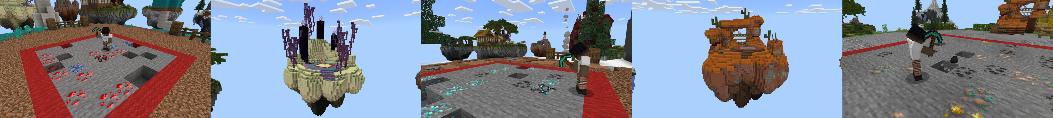 Skyblock Prison Panorama