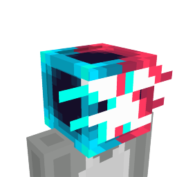 Glitched Creeper Head Key Art