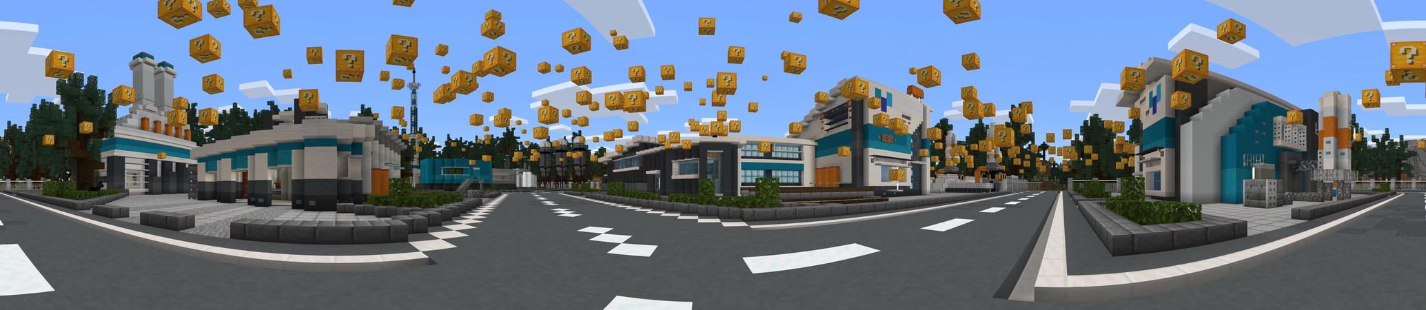 Falling Lucky Blocks Panorama