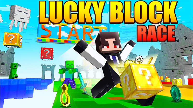 Lucky Block Race Key Art