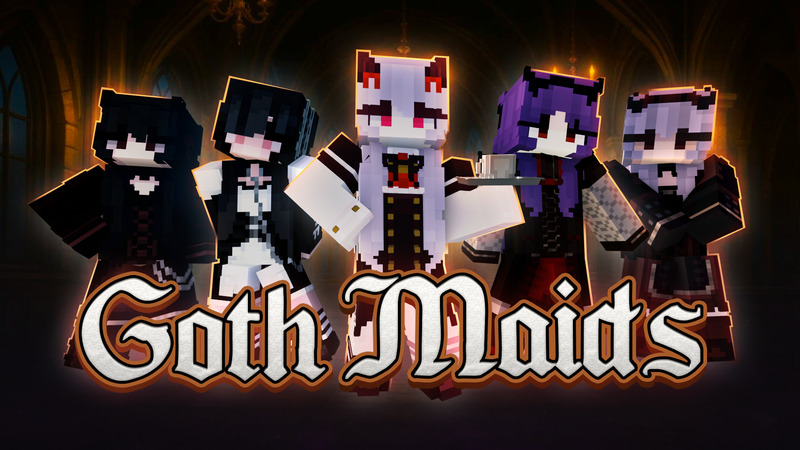 Goth Maids on the Minecraft Marketplace by Plank
