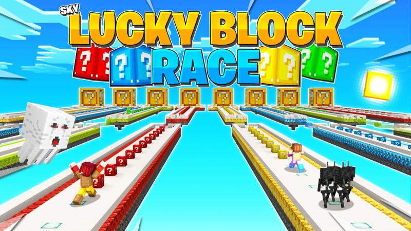 LUCKY BLOCK RACE! in Minecraft Marketplace