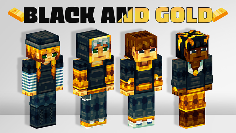 BLACK AND GOLD on the Minecraft Marketplace by Ambient Creations