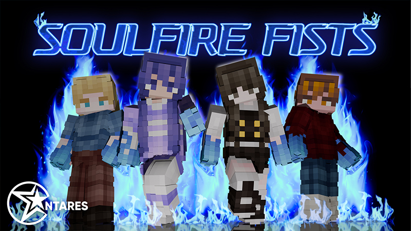 Soulfire Fists on the Minecraft Marketplace by Antares