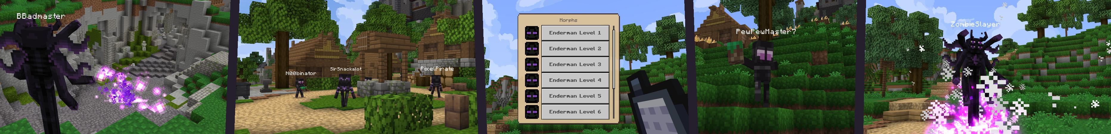 Enderman Morph Panorama