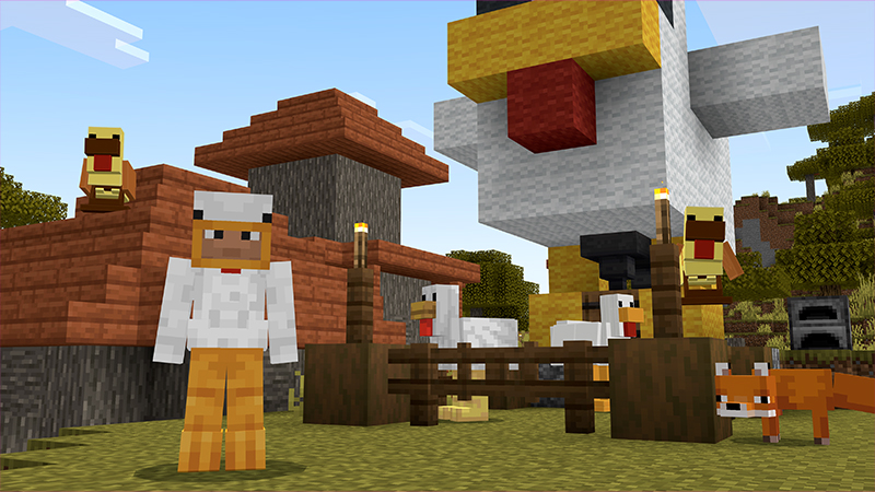 LEGO MINECRAFT CHICKEN MOUNTS by Minecraft