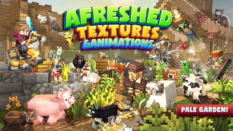 Afreshed Textures & Animations on the Minecraft Marketplace by creatorlabs