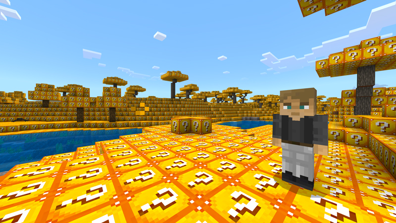 LUCKY BLOCKS DIMENSION! Screenshot #2