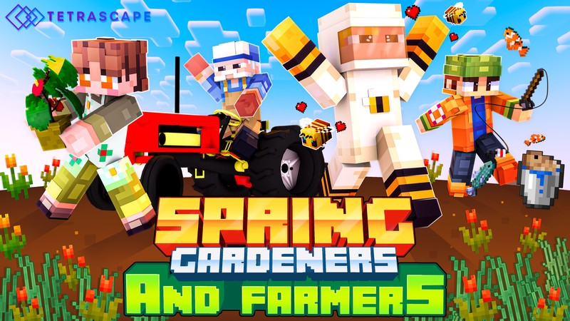 Spring Gardeners and Farmers Key Art