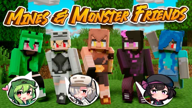 Mines & Monster Friends Key Art