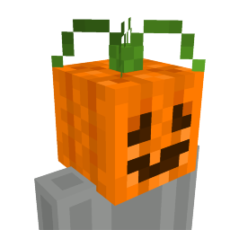Spooky Pumpkin Head