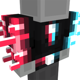 Neon Glitching Aura Armor
