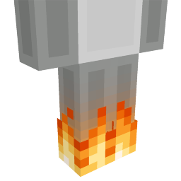 RGB Bold Glow Fire Legs on the Minecraft Marketplace by HorizonBlocks
