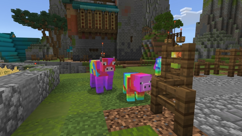 Rainbow Lucky Mobs Screenshot #2