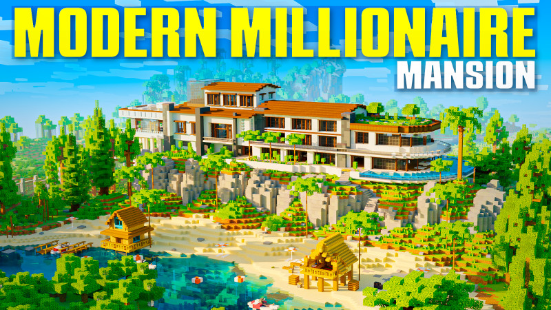 Modern Millionaire Mansion Key Art