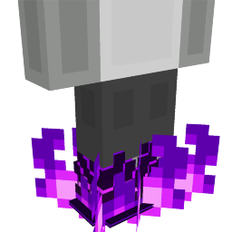 Ender Fire Pixel Boots