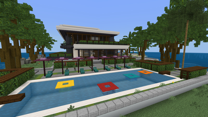Luxury Beach Mansion by 4KS Studios