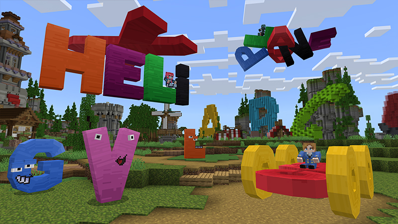 The Alphabet in Minecraft Marketplace