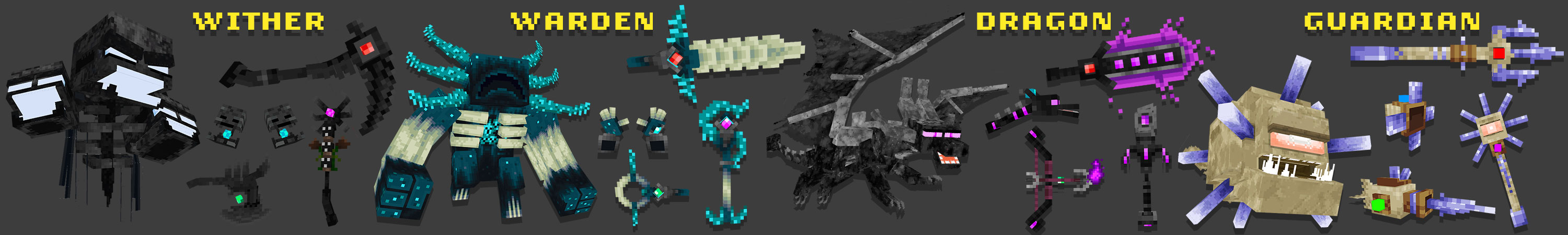 Boss Mob Weapons Panorama