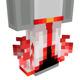 Red White Mage Robe