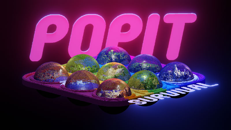 Popit Survival Challenge Key Art