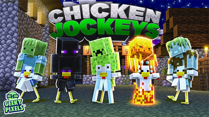 Chicken Jockeys In Minecraft Marketplace Minecraft