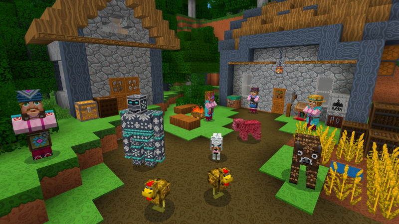 Paisley Craft Texture Pack In Minecraft Marketplace Minecraft