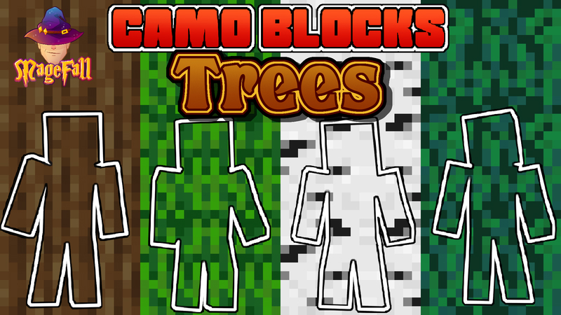 Camo Blocks: Trees Key Art