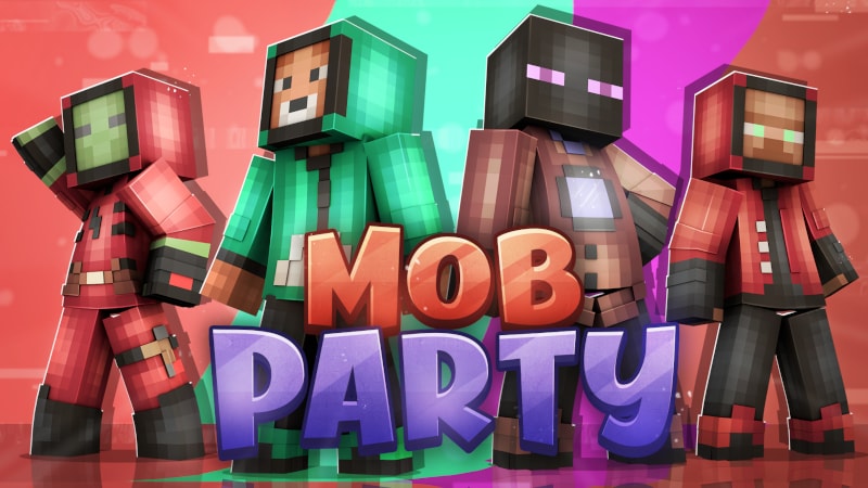 Mob Party on the Minecraft Marketplace by PixelOneUp Mob Party on the Minecraft Marketplace by PixelOneUp