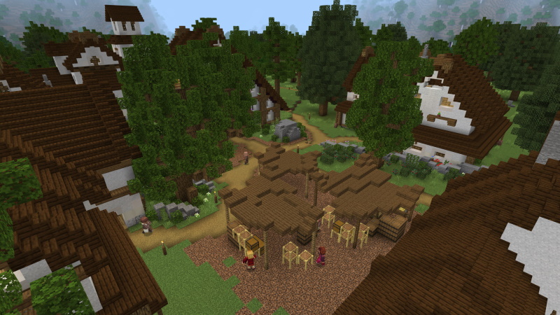 Medieval Village by Mine-North