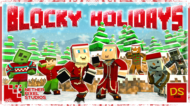 Blocky Holidays Key Art