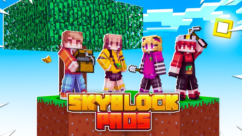 Skyblock Pros Key Art