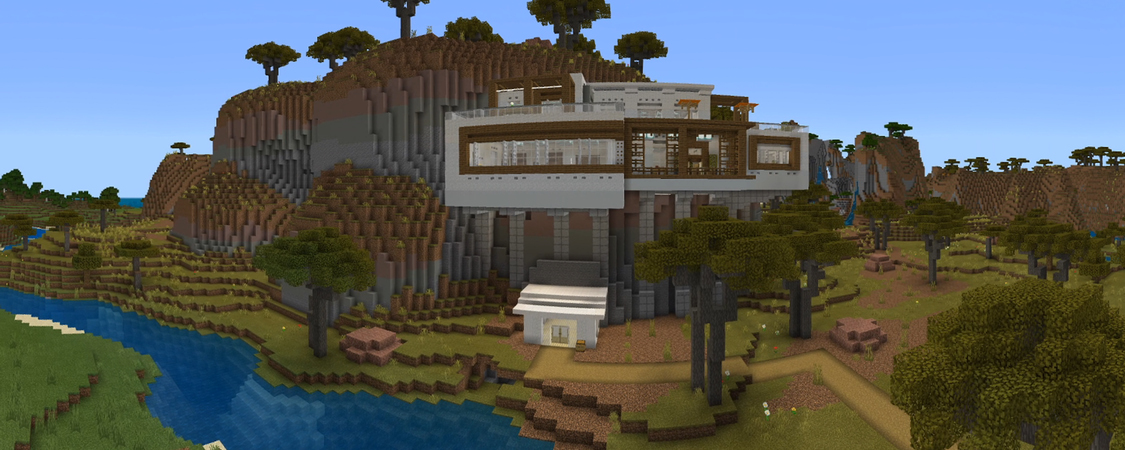 Millionaire Mountain Mansion Panorama