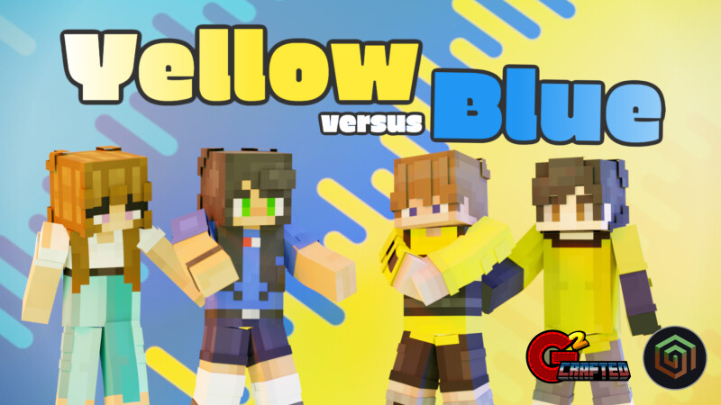 Yellow Versus Blue In Minecraft Marketplace Minecraft