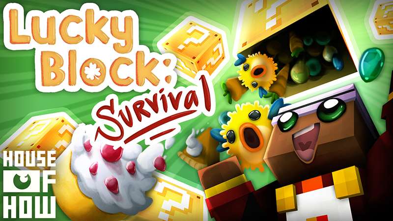 Lucky Block: Survival Key Art