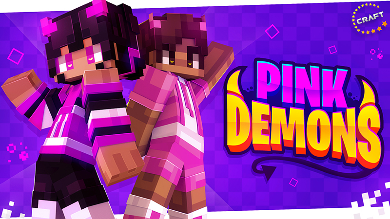 Pink Demons by The Craft Stars (Minecraft Skin Pack) - Minecraft ...