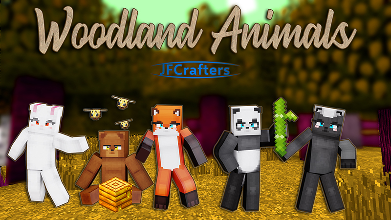 woodland Animals Key Art