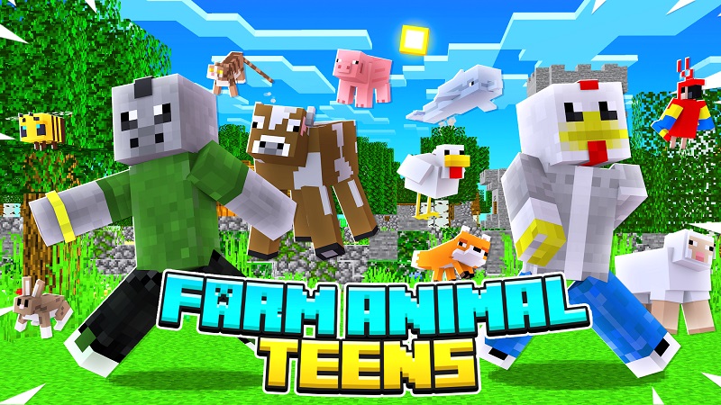 Farm Animal Teens Key Art