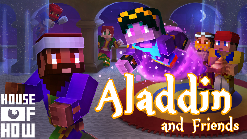 Aladdin and Friends Key Art