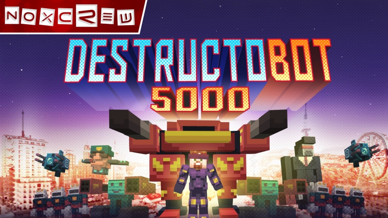 DestructoBot 5000 Key Art