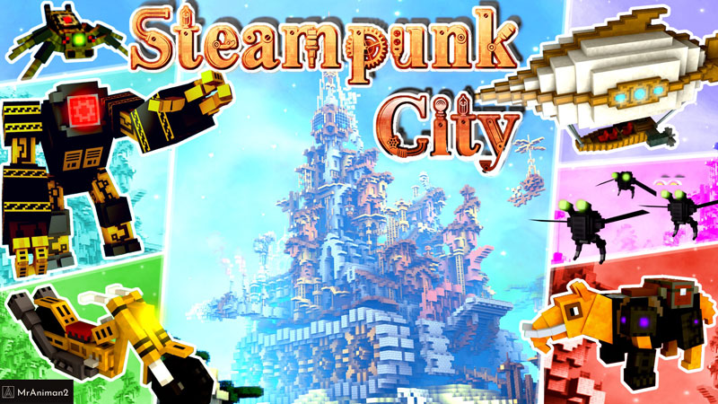 steampunk city minecraft