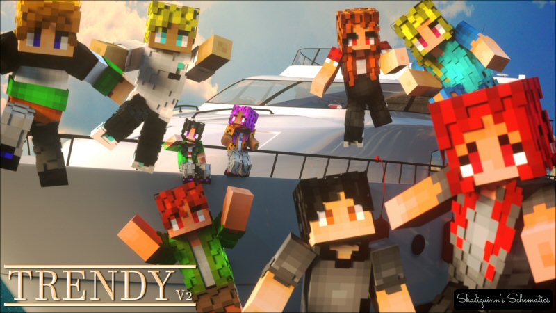 Trendy V2 Skin Pack Key Art