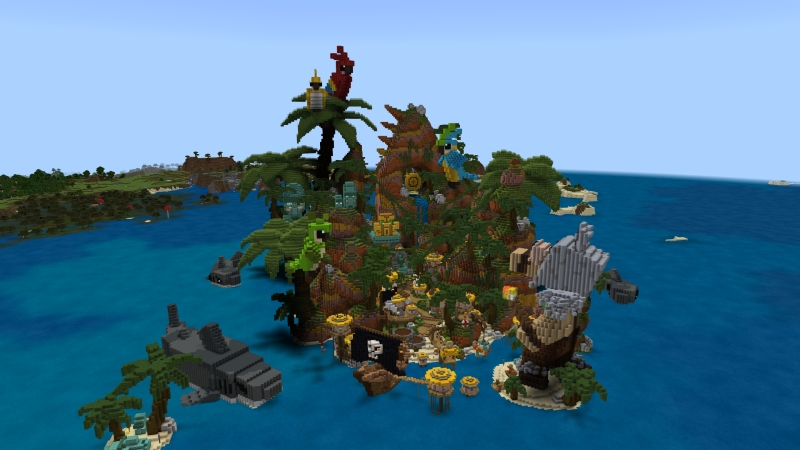 Treasure Island by In Mine
