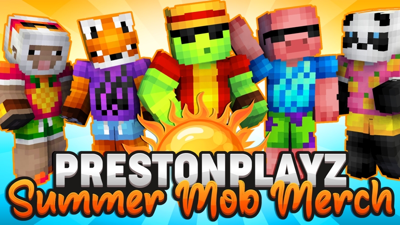 PrestonPlayz Summer Mob Merch Key Art