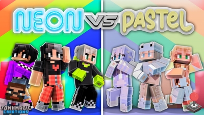 Neon vs Pastel Fashion on the Minecraft Marketplace by Tomhmagic Creations Neon vs Pastel Fashion on the Minecraft Marketplace by Tomhmagic Creations