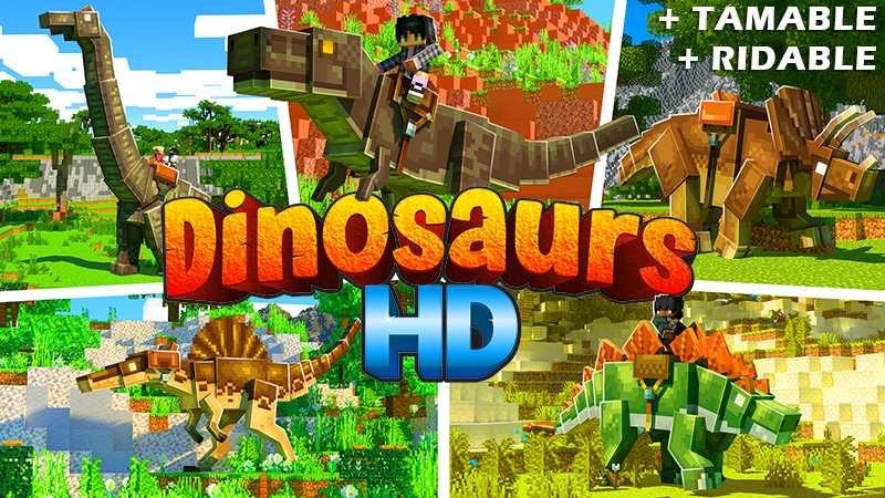 Dinosaurs HD in Minecraft Marketplace | Minecraft