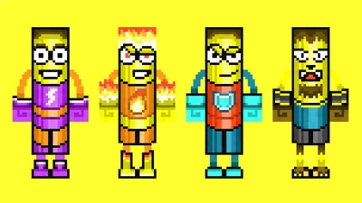 Banana Heroes on the Minecraft Marketplace by 57Digital Banana Heroes on the Minecraft Marketplace by 57Digital