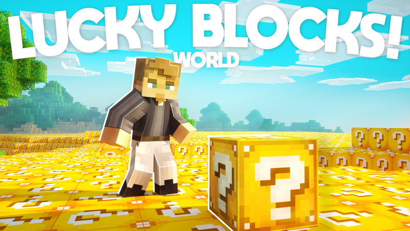 LUCKY BLOCKS WORLD! Key Art